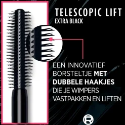 New L'Oreal L'Oréal Paris Telescopic Lift Black Waterproof Mascara