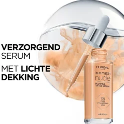 Discount L'Oreal L'Oréal Paris True Match Nude 3-4 Light Medium Plumping Tinted Serum