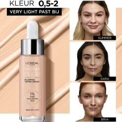 Discount L'Oreal L'Oréal Paris True Match Nude 0.5-2 Very Light Plumping Tinted Serum