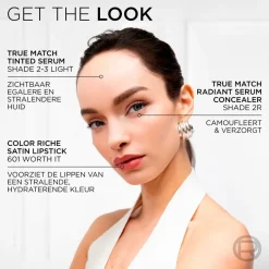 Clearance L'Oreal L'Oréal Paris True Match Nude 1-2 Rosy Light Plumping Tinted Serum