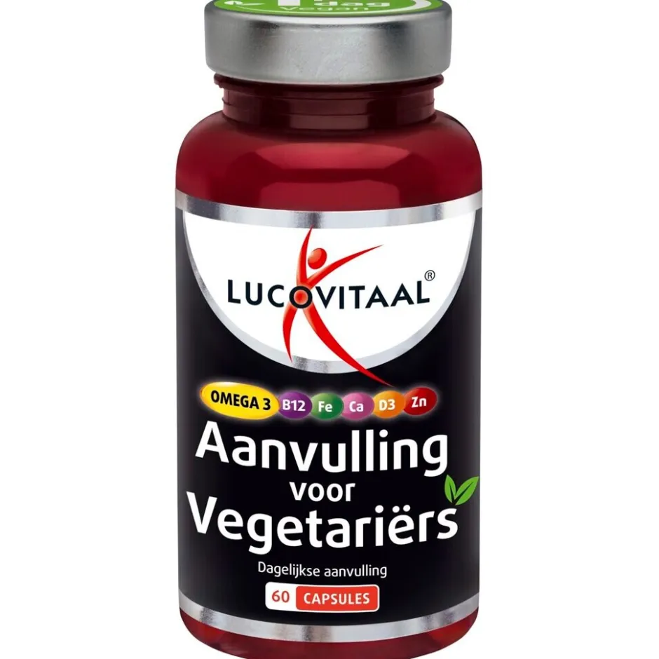 Hot Lucovitaal Aanvulling voor Vegetariërs Capsules
