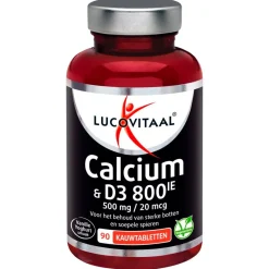 Sale Lucovitaal Calcium & D3 800Ie Kauwtabletten