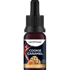 Clearance Lucovitaal Cookie Caramel Smaakdruppels