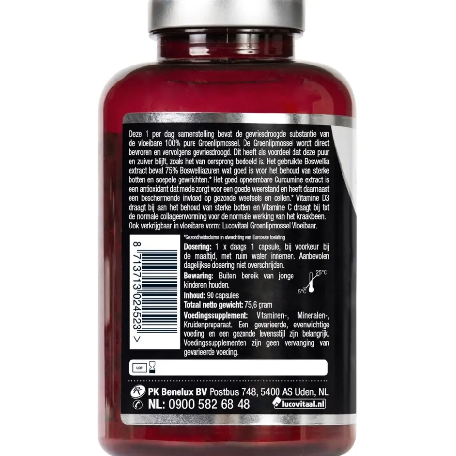 Online Lucovitaal Groenlipmosselcomplex Capsules