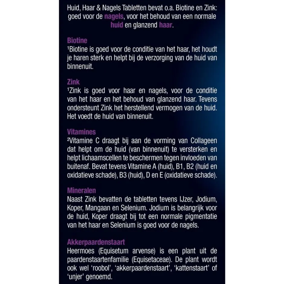 Sale Lucovitaal Huid, Haar & Nagels Tabletten