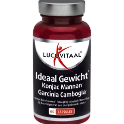 New Lucovitaal Ideaal Gewicht Konjac Mannan Garcinia Cambogia Capsules