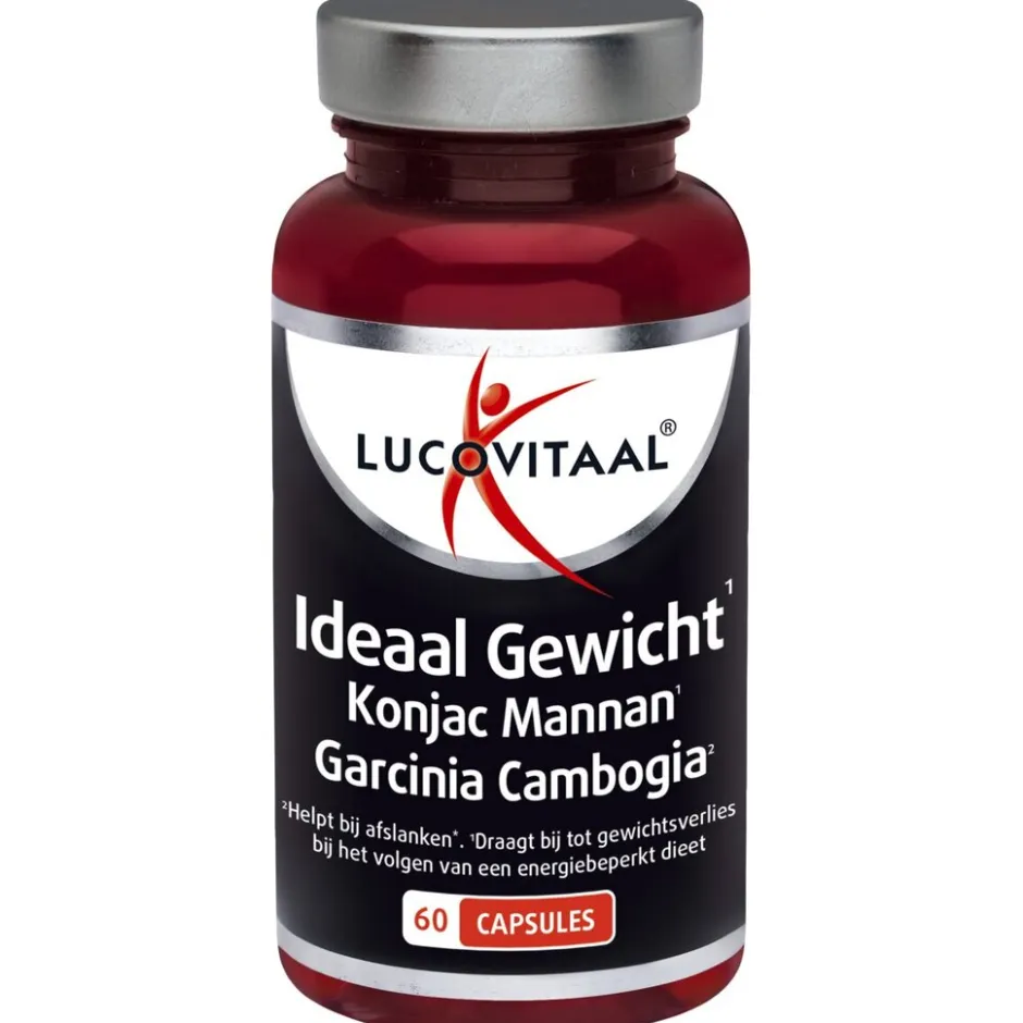 New Lucovitaal Ideaal Gewicht Konjac Mannan Garcinia Cambogia Capsules