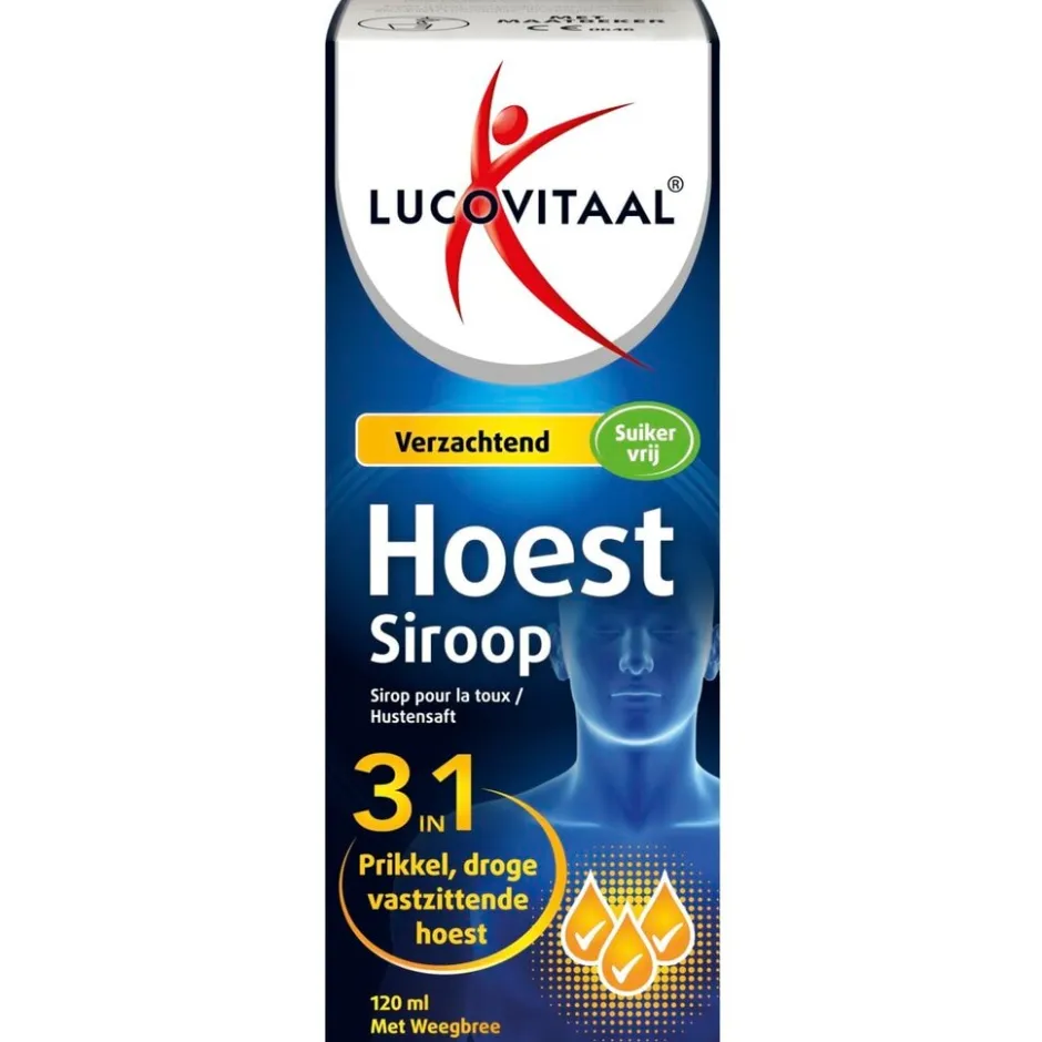 New Lucovitaal 3-in-1 Hoestsiroop