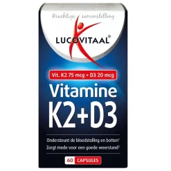 Lucovitaal K2 75 Mcg + D3 20 Mcg Capsules
