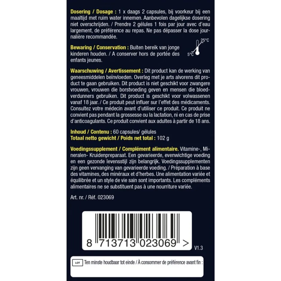 Hot Lucovitaal Lever Reiniging Capsules