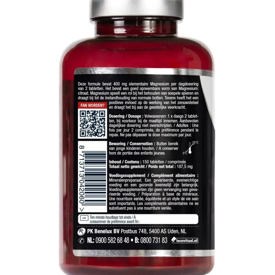 Sale Lucovitaal Magnesium Citraat Tabletten