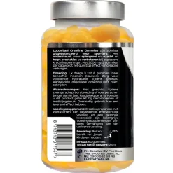 Lucovitaal 3000mg Creatine Monohydraat Gummies