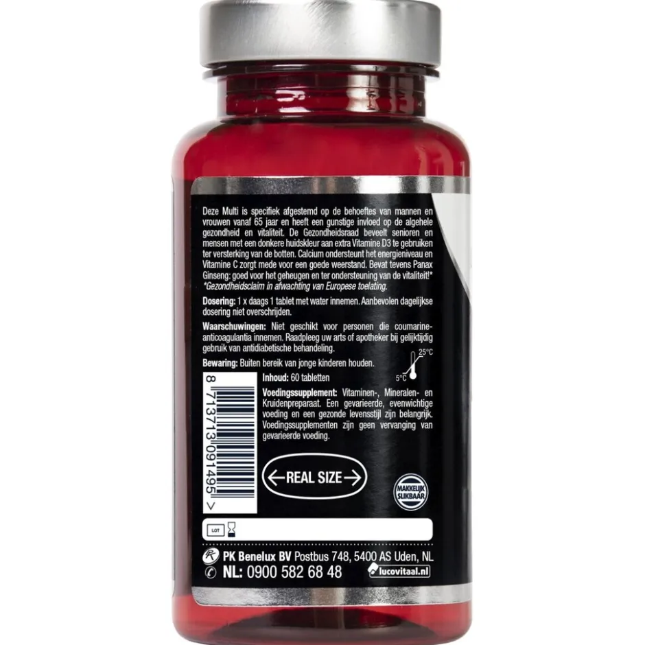 Sale Lucovitaal Multi A t/m Z 65+ Tabletten