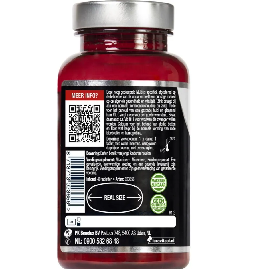 Hot Lucovitaal Multi+ Compleet Vrouw Tabletten