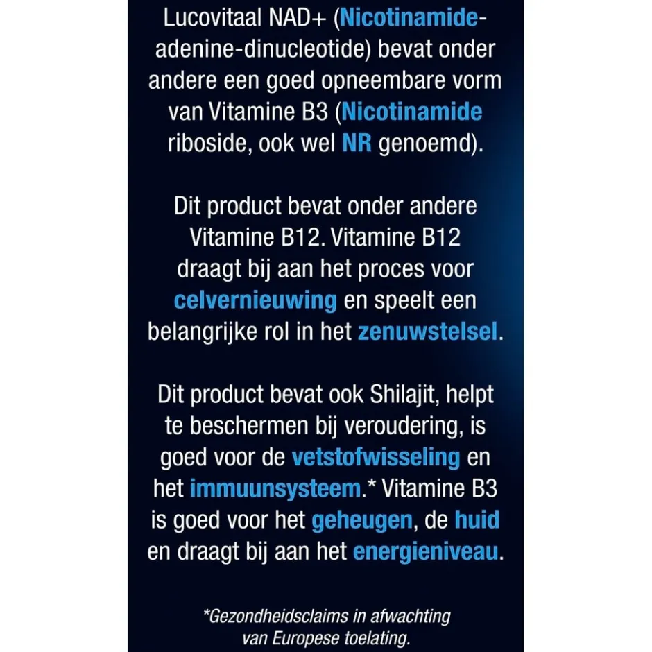 Hot Lucovitaal Nad+ Capsules