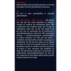 Hot Lucovitaal Rode Gist Rijst & Co-enzym Q10 Tabletten