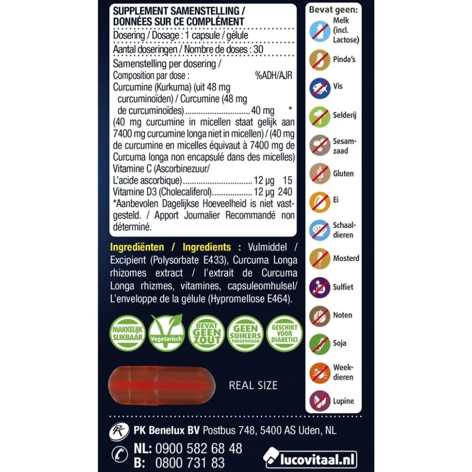 Sale Lucovitaal Super Kurkuma Capsules