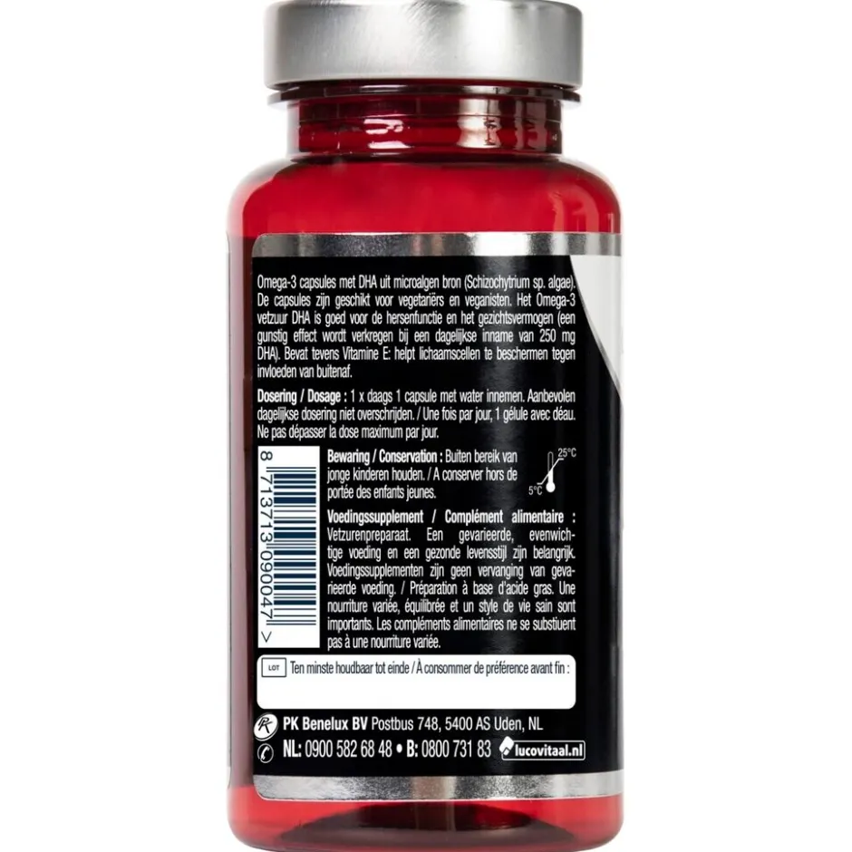 Lucovitaal Vegan Omega-3 Microalgen Capsules