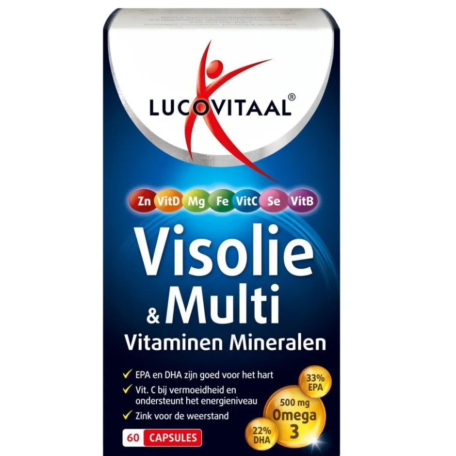 Best Lucovitaal Visolie & Multi Vitaminen Mineralen Capsules