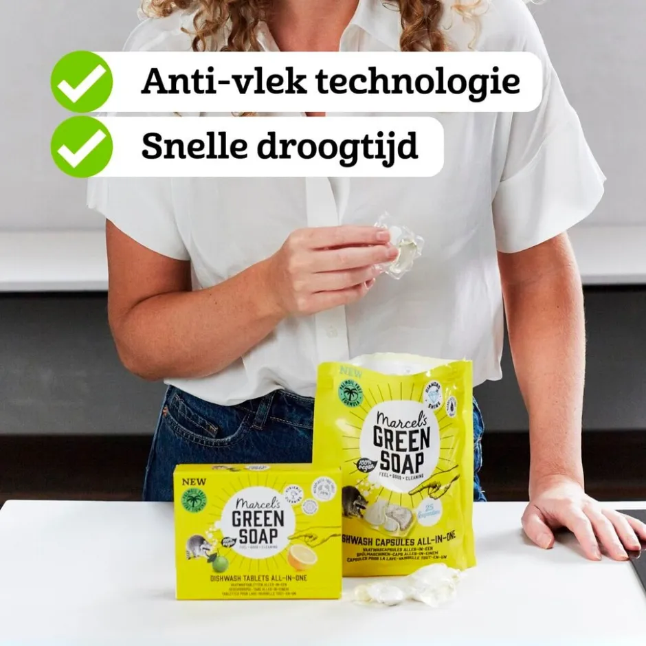 Clearance Marcel's Green Soap All-In-One Vaatwascapsules