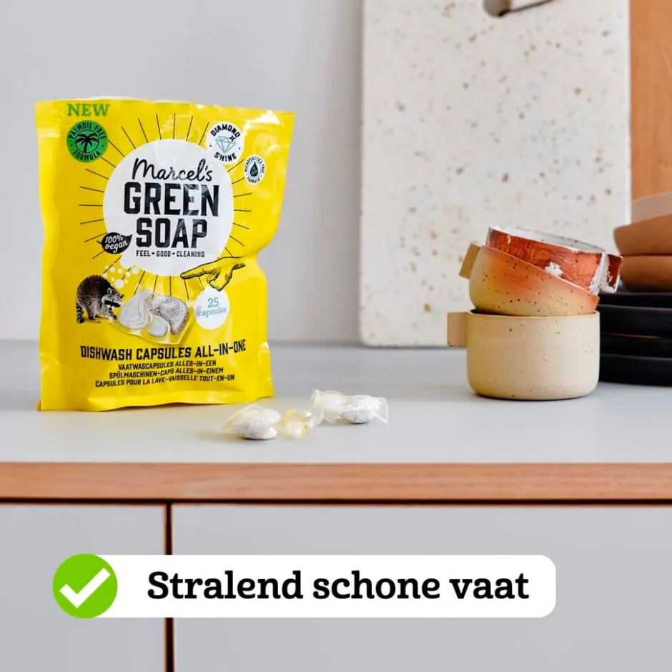 Clearance Marcel's Green Soap All-In-One Vaatwascapsules