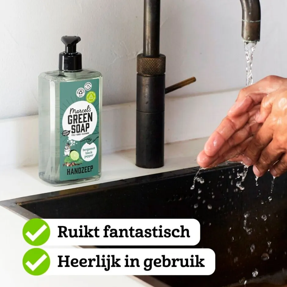 Sale Marcel's Green Soap Bergamot & Black Pepper Handzeep