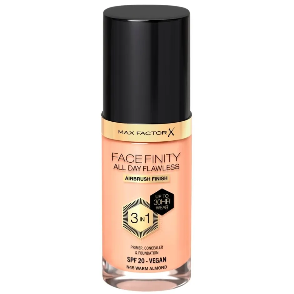Online Max Factor Facefinity All Day Flawless N45 Warm Almond Foundation