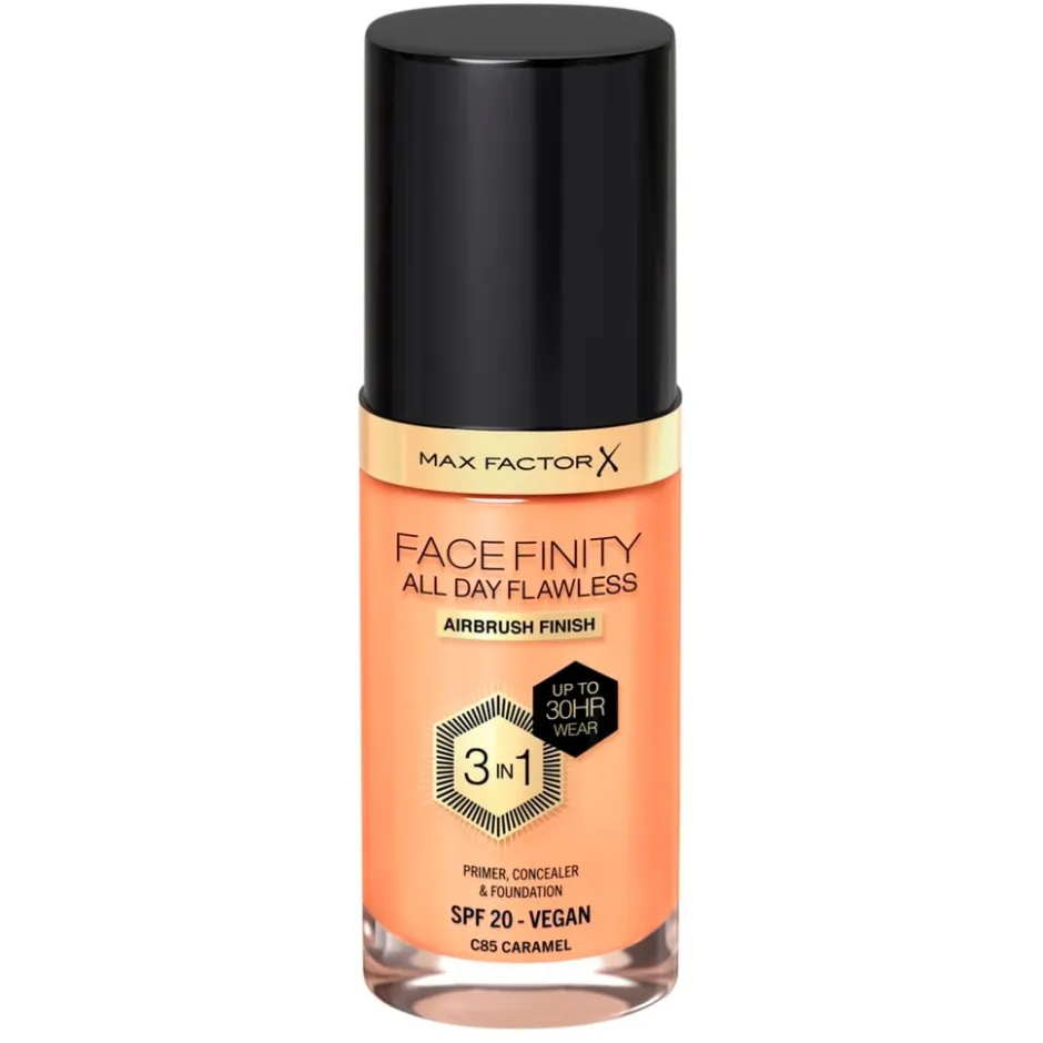 Hot Max Factor Facefinity All Day Flawless C85 Caramel Foundation