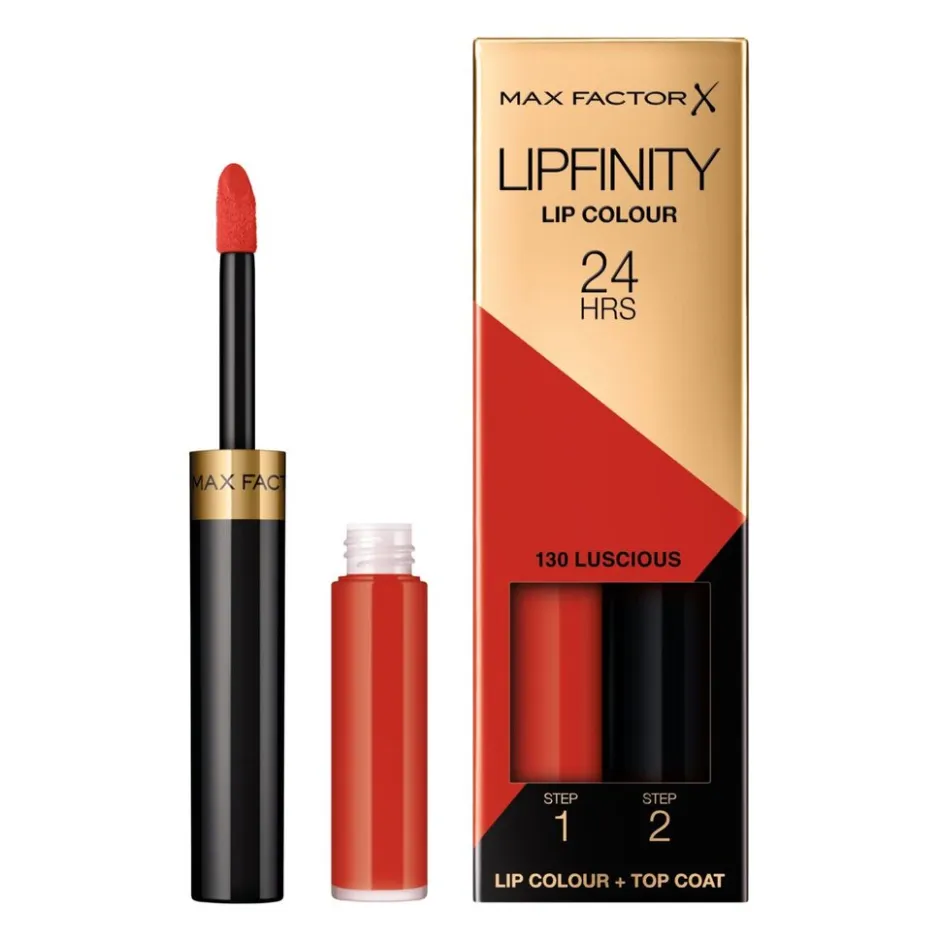 Max Factor Lipfinity Lip Colour 130 Luscious 2-Step Longlasting Lipstick