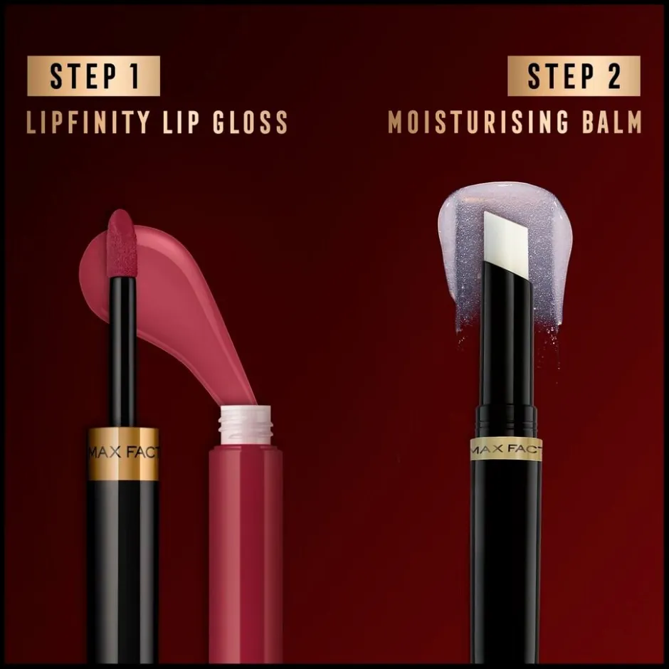 Sale Max Factor Lipfinity Lip Colour 108 Frivolous 2-Step Longlasting Lipstick