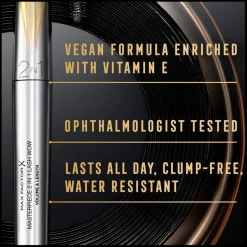 Online Max Factor Masterpiece 2-in-1 Lash Wow Brown Mascara