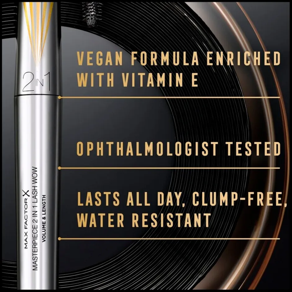 Online Max Factor Masterpiece 2-in-1 Lash Wow Brown Mascara