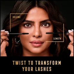 New Max Factor Masterpiece 2-In-1 Lash Wow 001 Black Mascara