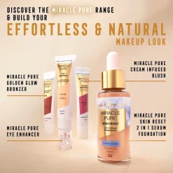 New Max Factor Miracle 002 Medium-to-Deep Pure Golden Glow Bronzer