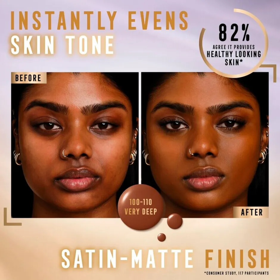 New Max Factor Miracle Pure Skin Reset 30-40 Fair to Light Serum Foundation