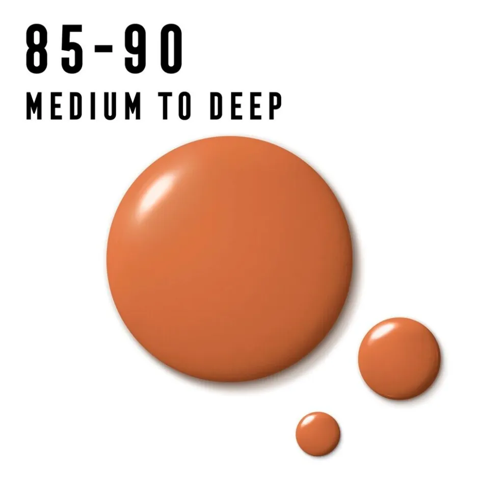 New Max Factor Miracle Pure Skin Reset 85-90 Medium to Deep 2-in-1 Serum Foundation