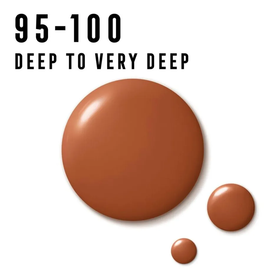 Sale Max Factor Miracle Pure Skin Reset 95-100 Deep to Very Deep 2-in-1 Serum Foundation