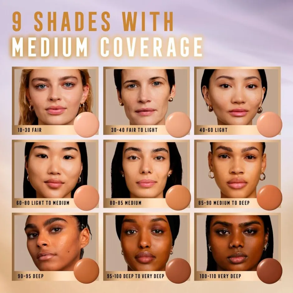 Sale Max Factor Miracle Pure Skin Reset 95-100 Deep to Very Deep 2-in-1 Serum Foundation