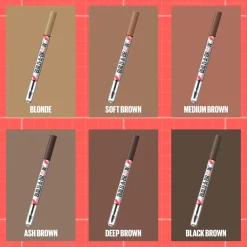 Online Maybelline New York Build-A-Brow 262 Black Brown Wenkbrauwpotlood en -Gel