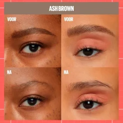 Online Maybelline New York Build-A-Brow 259 Ash Brown Wenkbrauwpotlood en -Gel