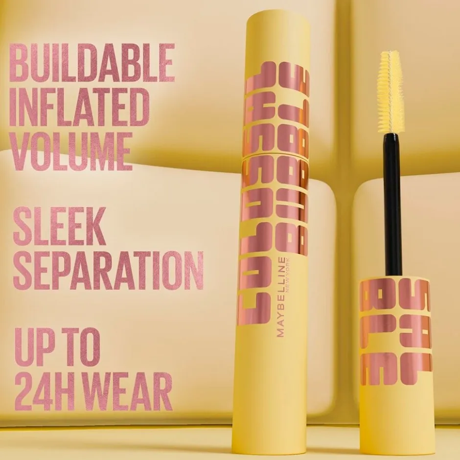 New Maybelline New York Colossal Bubble Waterproof Mascara