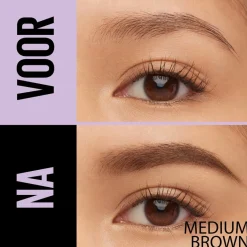 Maybelline New York Express Brow Duo 02 Medium Brown Wenkbrauwpotlood