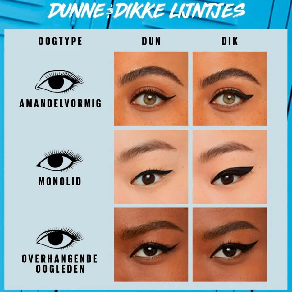 New Maybelline New York Eye Studio Hyper Precise All Day Liner 001 Forest Brown Eyeliner