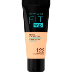 Discount Maybelline New York Fit Me Matte & Poreless 122 Creamy Beige Foundation