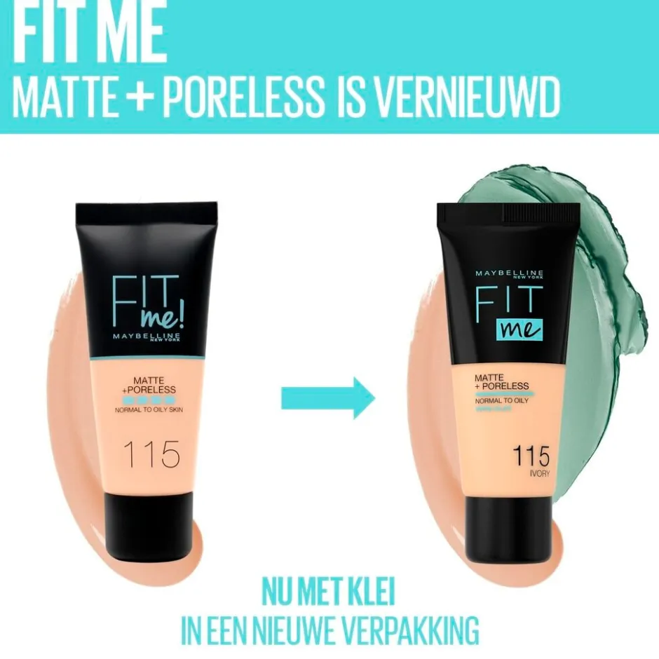 Maybelline New York Fit Me Matte & Poreless 102 Fair Ivory Foundation