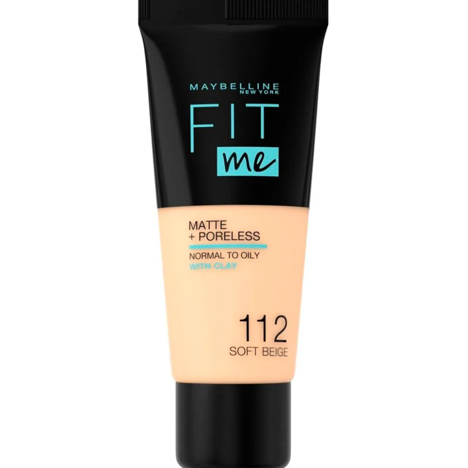 Online Maybelline New York Fit Me Matte & Poreless 112 Soft Beige Foundation