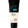 Discount Maybelline New York Fit Me Matte & Poreless 97 Natural Ivory Foundation