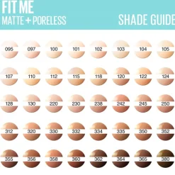 Hot Maybelline New York Fit Me Matte & Poreless 128 Warm Nude Foundation