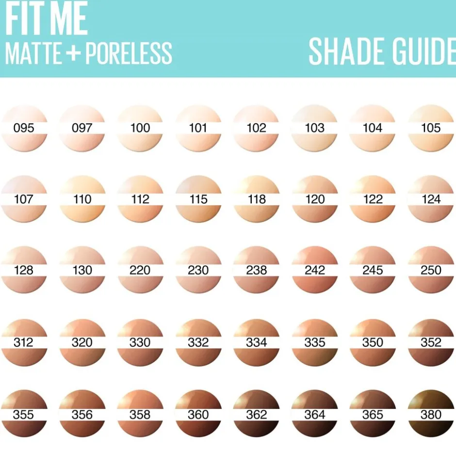 Online Maybelline New York Fit Me Matte & Poreless 320 Natural Tan Foundation