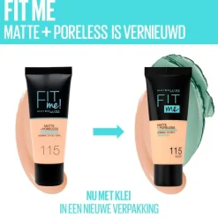 Discount Maybelline New York Fit Me Matte & Poreless 120 Classic Ivory Foundation